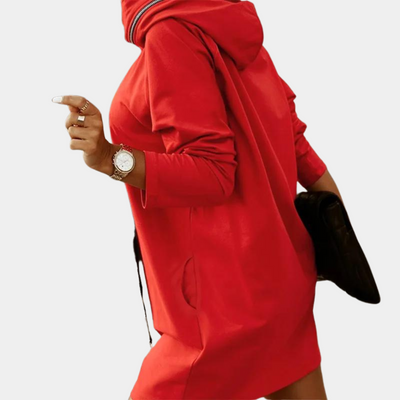 Hoodie dress for women